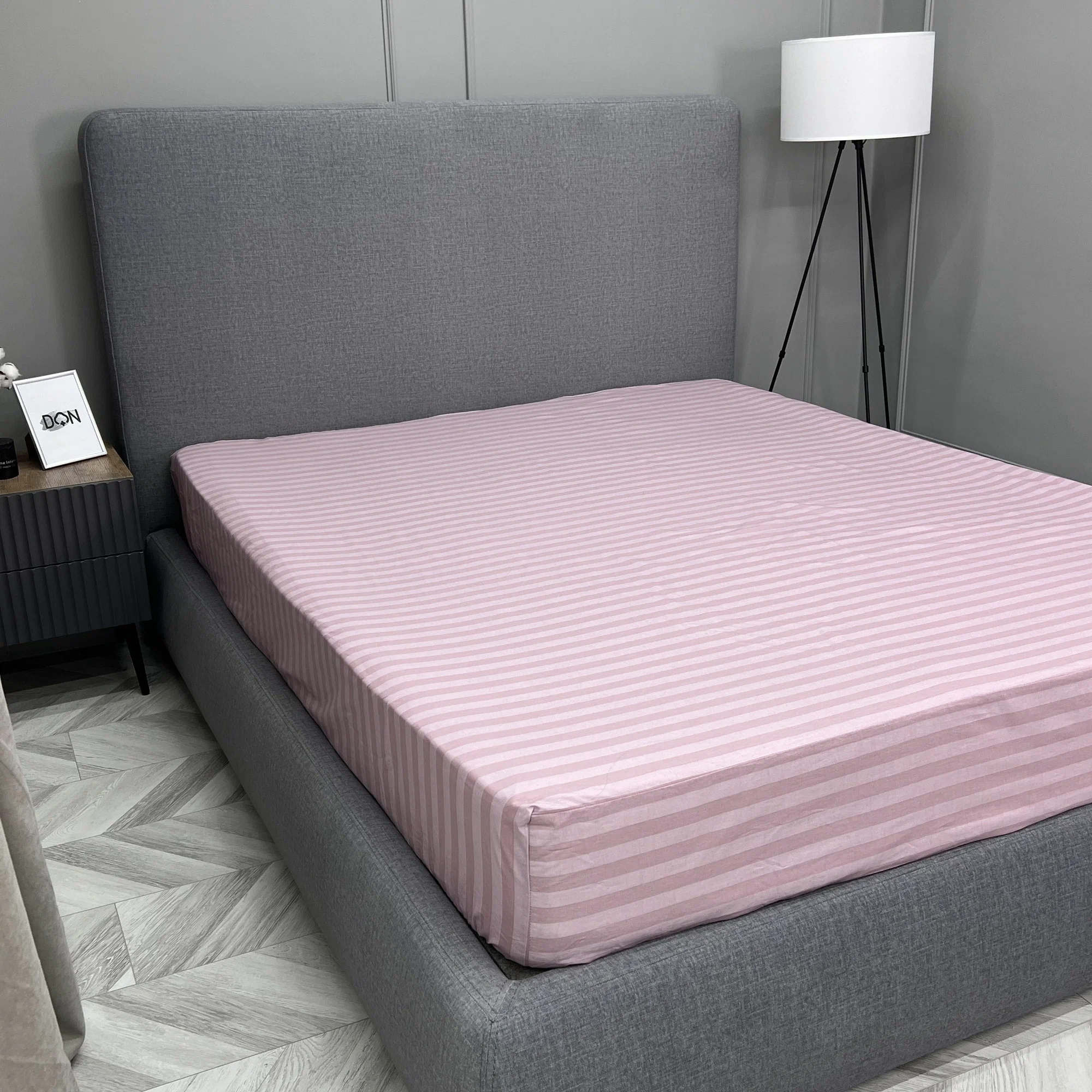 

Простыня на резинке DonCotton Stripe 180х200х25, Stripe