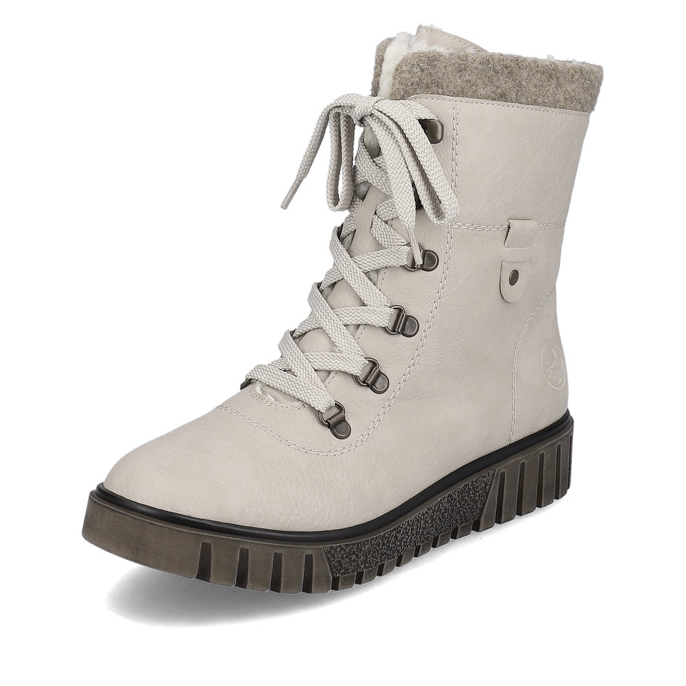 

Ботинки женские Rieker Y3402-60 бежевые 37 RU, Бежевый, Y3402-60