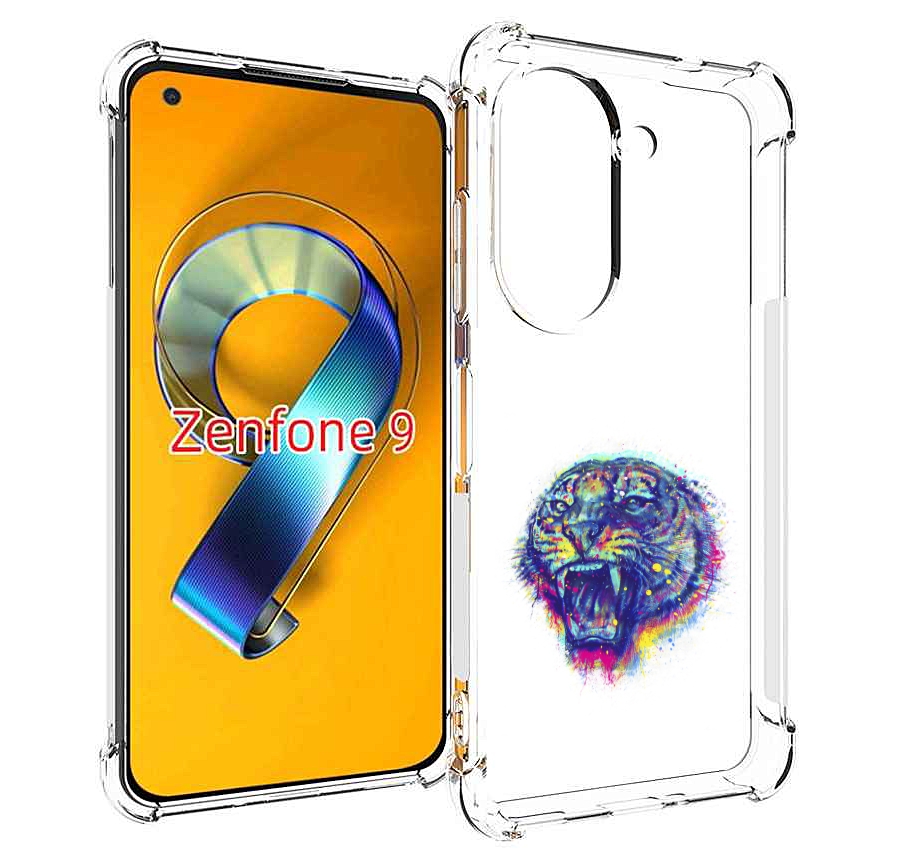 Чехол MyPads Тигр 2 для Asus Zenfone 9 (AI2202)