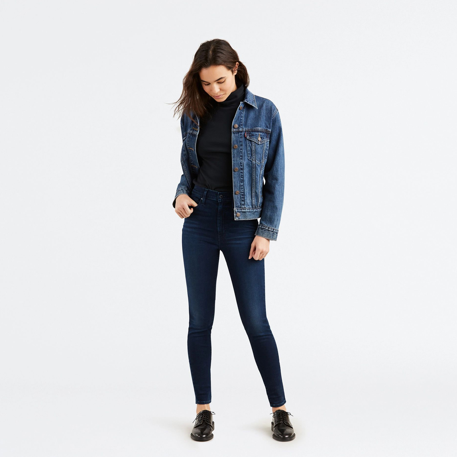 фото Джинсы женские levi's 22791-0056 синие 25/32 uk