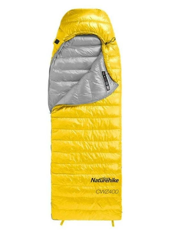 Спальный мешок Naturehike CWZ400 NH19W400-Z M желтый
