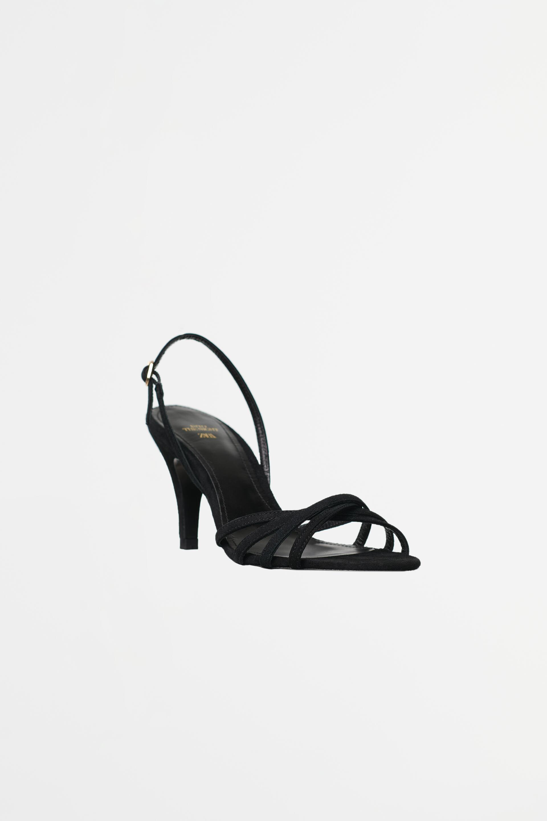 

Босоножки женские ZARA 177850 черные 37 RU (доставка из-за рубежа), 177850