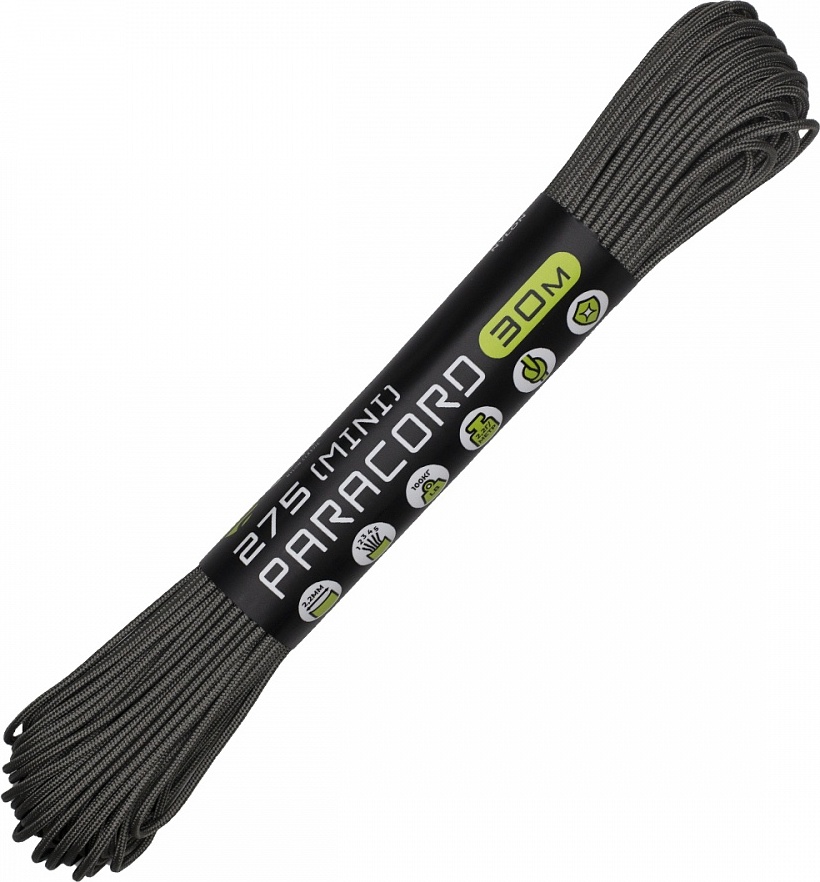 

Паракорд 275 CORD 30м (dark grey), Серый