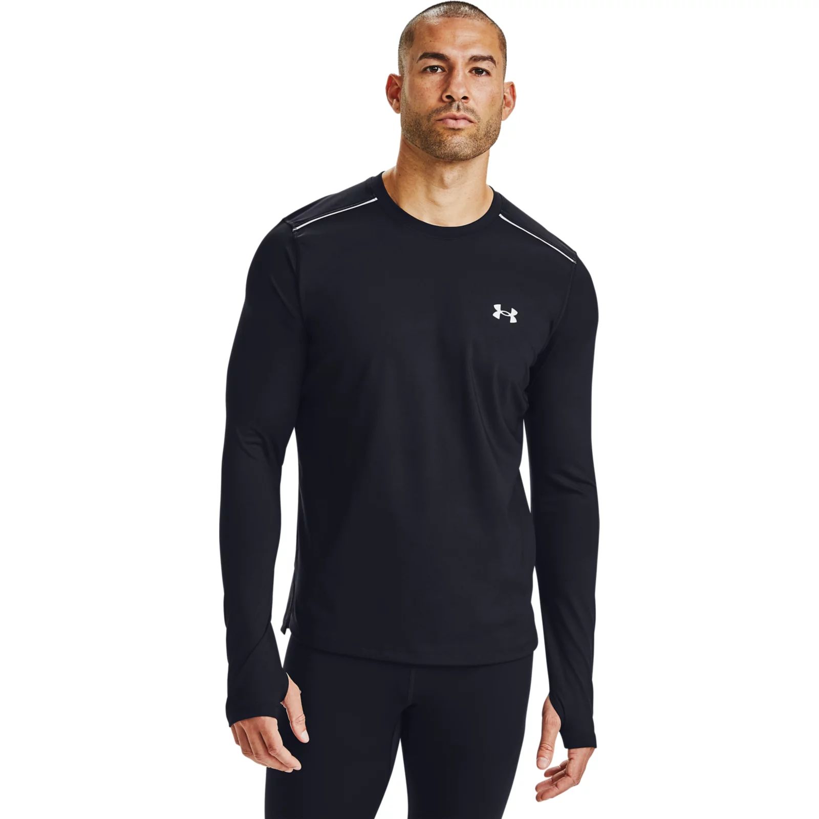 

Лонгслив мужской Under Armour 1356148-001 черный LG, 1356148-001