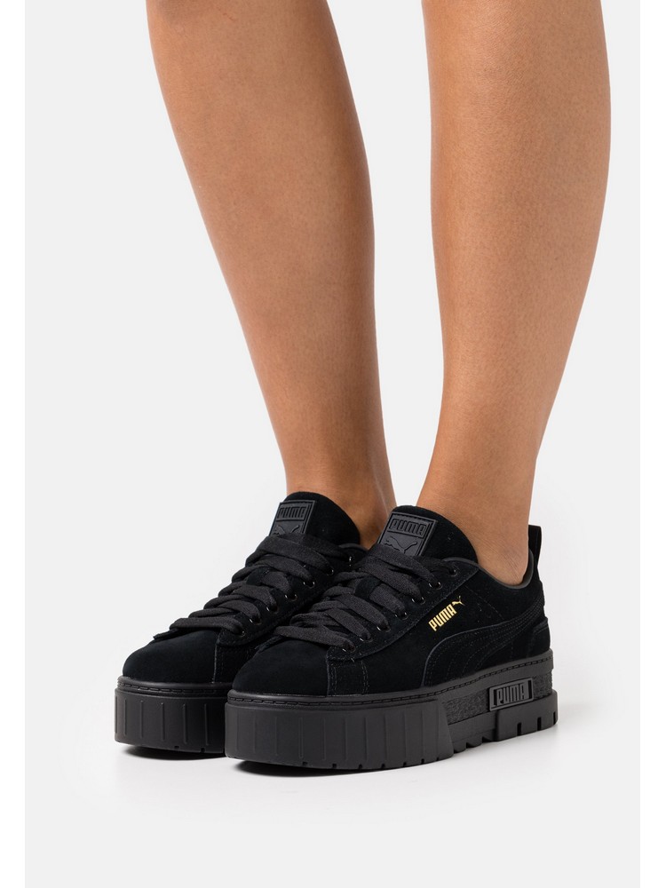 

Кеды женские PUMA PU111A0N8 черные 38.5 EU, Черный, PU111A0N8