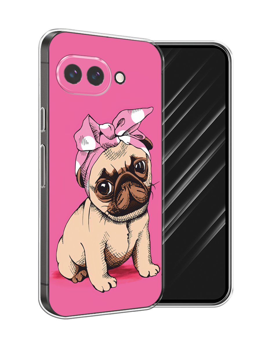 

Чехол Awog на Google Pixel 9a "Dog Pin-Up", Розовый;бежевый, 272250-1