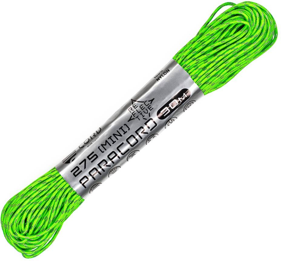 

Паракорд 275 CORD 30м световозвращающий (neon green)
