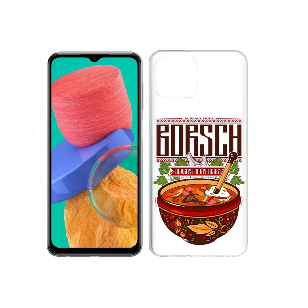 Чехол MyPads Tocco для Samsung Galaxy M33 русский борщ (PT227322.603.589)