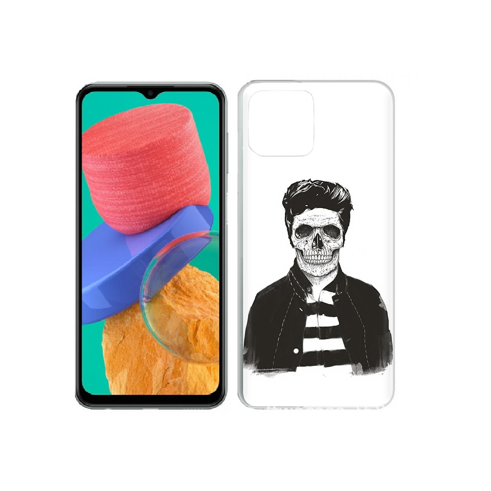 Чехол MyPads Tocco для Samsung Galaxy M33 скелет (PT227322.603.604)