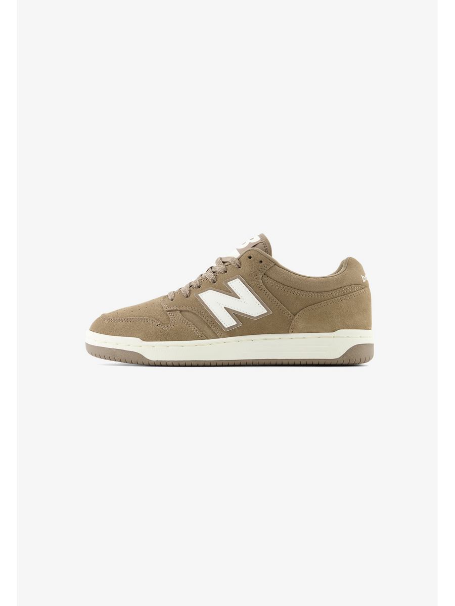 

Кроссовки унисекс New Balance NB 480 бежевые 37 EU, Бежевый, NB 480