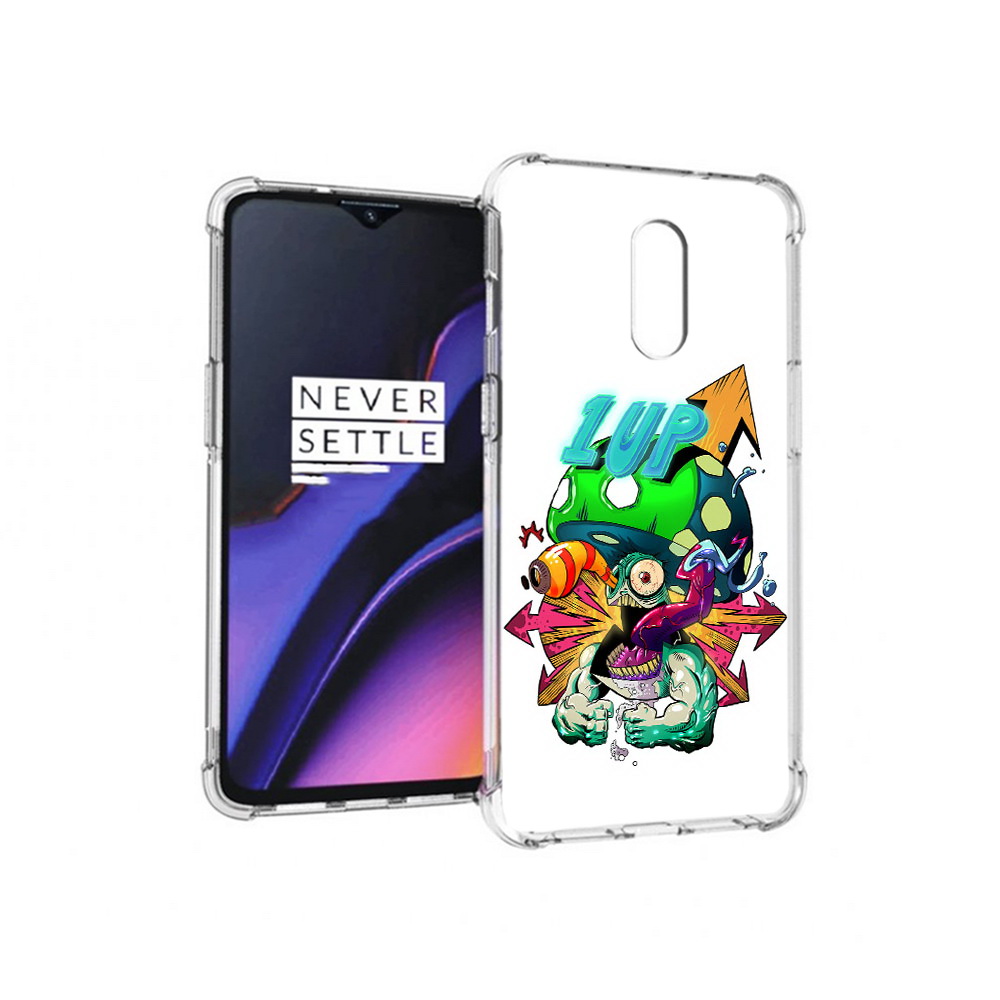 

Чехол MyPads Tocco для OnePlus 7 сильный гриб абстракция (PT227043.140.599), Прозрачный, Tocco