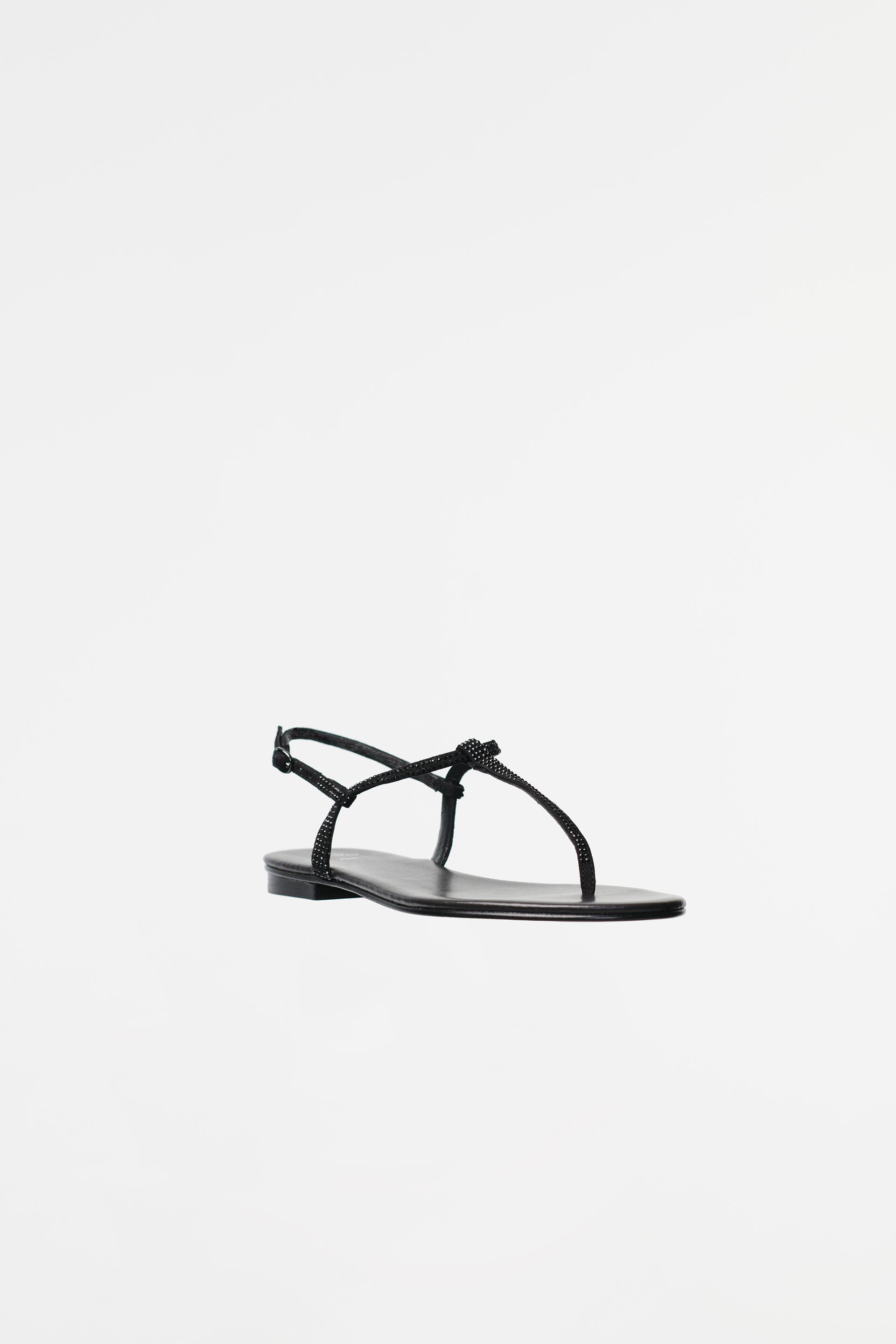 

Сандалии женские ZARA 14600010 черные 41 RU (доставка из-за рубежа), 14600010