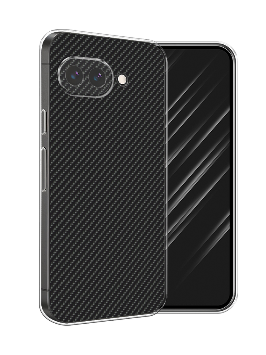 

Чехол Awog на Google Pixel 9a "Черный карбон", 272250-1