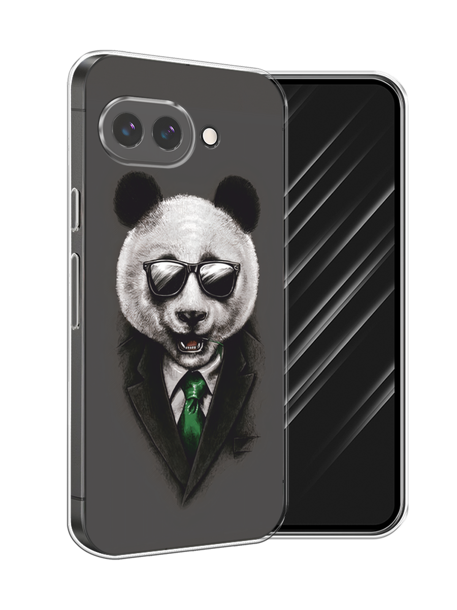 

Чехол Awog на Google Pixel 9a "Деловая панда", Серый;зеленый, 272250-1