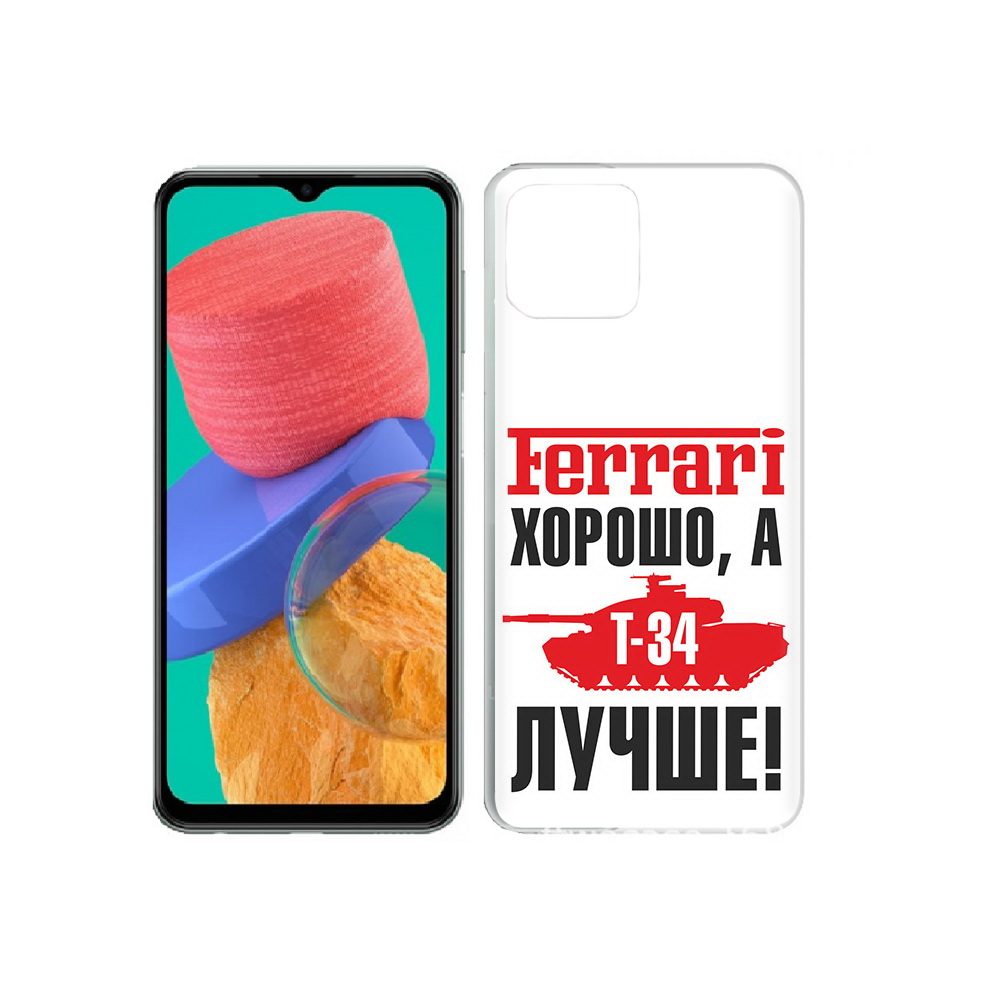 

Чехол MyPads Tocco для Samsung Galaxy M33 т 34 лучше (PT227322.603.635), Прозрачный, Tocco
