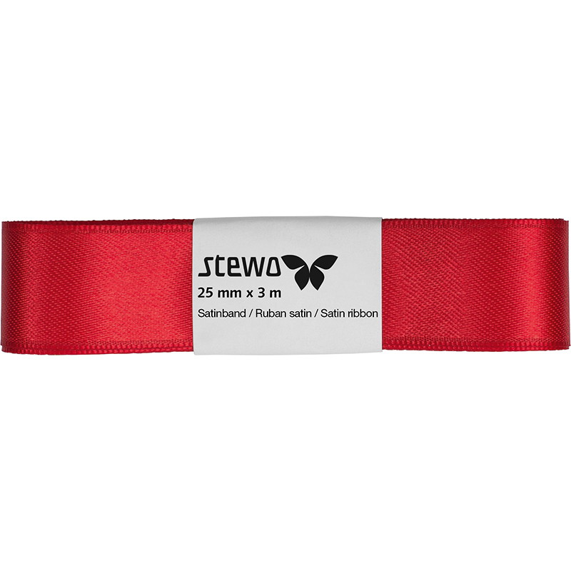 

Stewo International AG Лента Stewo, моток, 25 мм х 3 м Красный