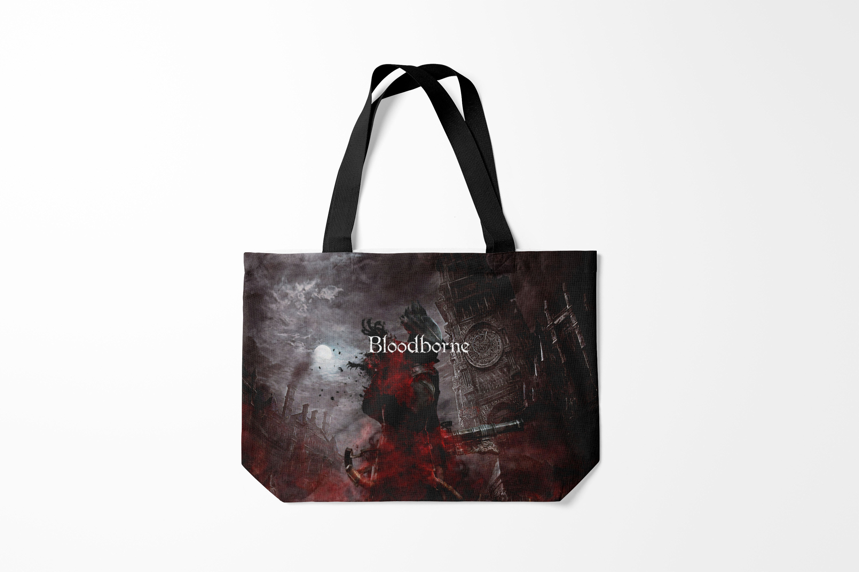 

Сумка шoппер унисекс Burnettie Bloodborne Bloodborne., черный; серый, Bloodborne Bloodborne.