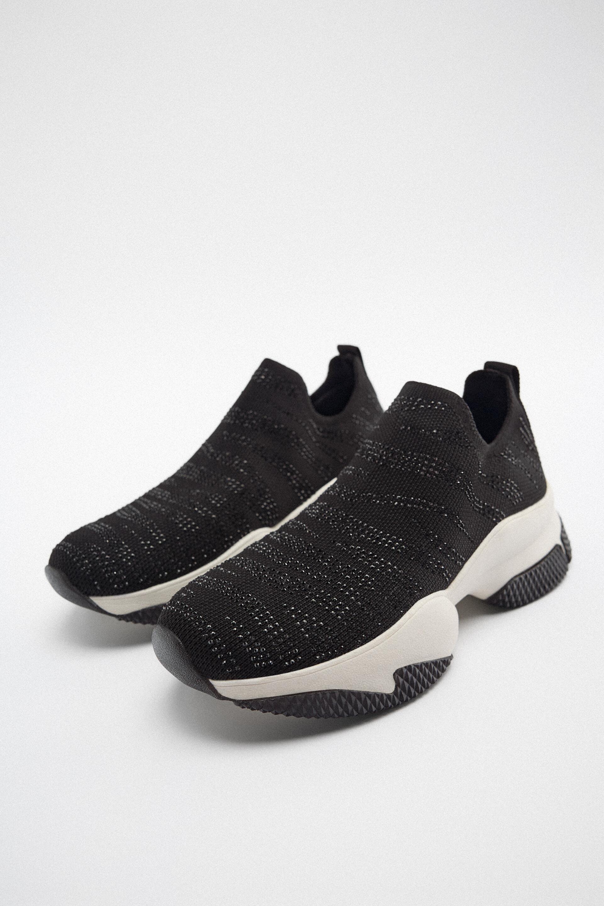 

Кроссовки женские ZARA 15002010 черные 36 RU (доставка из-за рубежа), 15002010