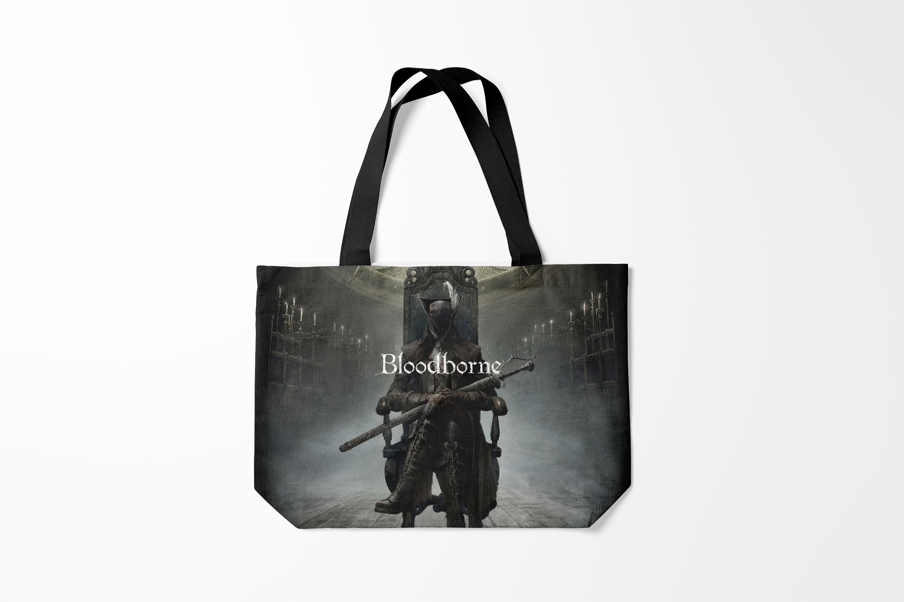 

Сумка шoппер унисекс Burnettie Bloodborne Bloodborne., черный; серый, Bloodborne Bloodborne.