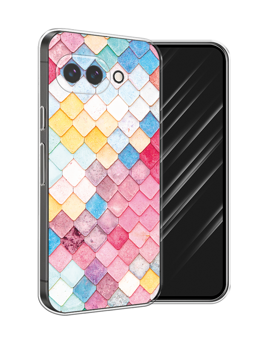 

Чехол Awog на Google Pixel 9a "Нежные ромбики", Красный, 272250-1