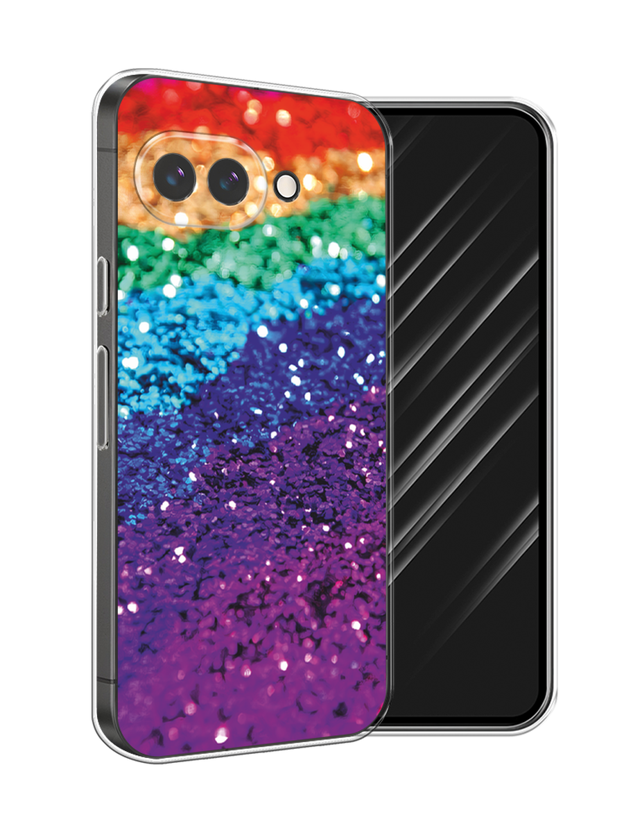 

Чехол Awog на Google Pixel 9a "Блестящая радуга рисунок", Разноцветный, 272250-1