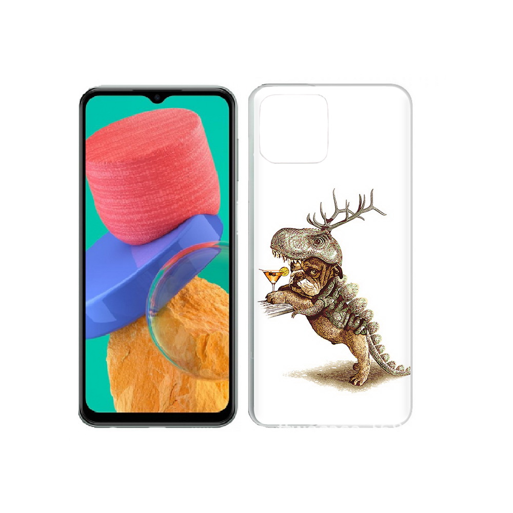 

Чехол MyPads Tocco для Samsung Galaxy M33 тематическая вечеринка (PT227322.603.638), Прозрачный, Tocco
