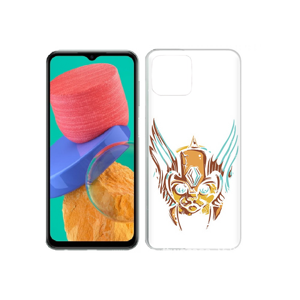 

Чехол MyPads Tocco для Samsung Galaxy M33 тор абстракция (PT227322.603.644), Прозрачный, Tocco