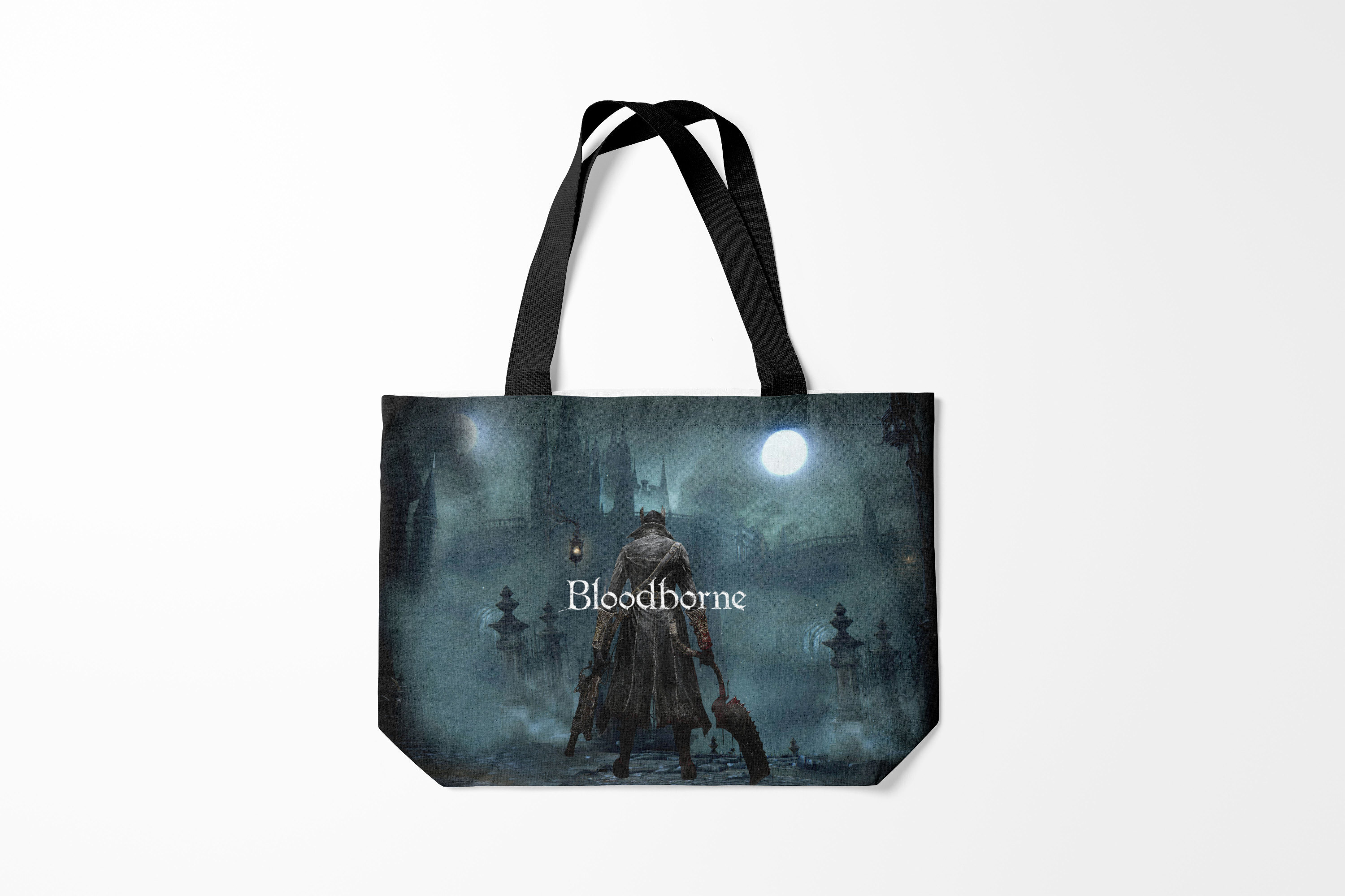 

Сумка шoппер унисекс Burnettie Bloodborne Bloodborne., черный; серый, Bloodborne Bloodborne.