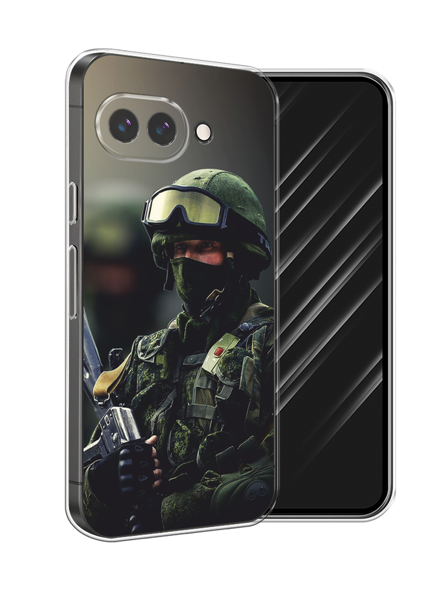 

Чехол Awog на Google Pixel 9a "Солдат", Зеленый;серый, 272250-1