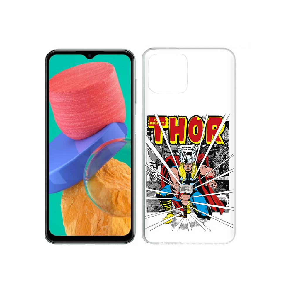 

Чехол MyPads Tocco для Samsung Galaxy M33 тор рисунок (PT227322.603.647), Прозрачный, Tocco