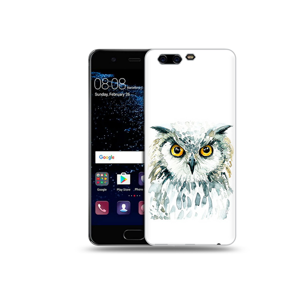Чехол MyPads Tocco для Huawei P10 Серьезная сова (PT60870.50.156)