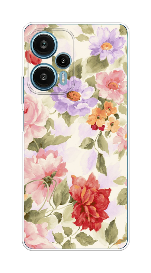 

Чехол на Xiaomi Redmi Note 12 Turbo, Poco F5 "Акварельные пионы", Розовый;бежевый, 318450-1