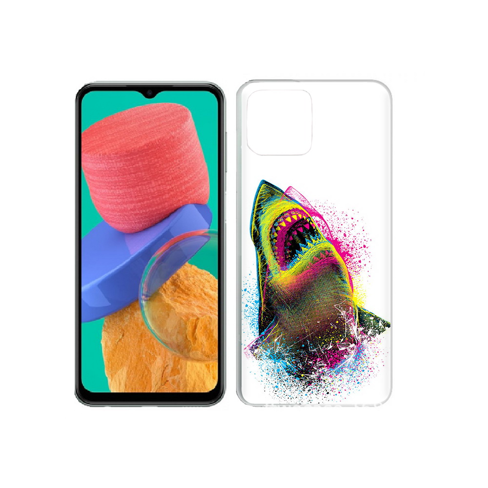 Чехол MyPads Tocco для Samsung Galaxy M33 челюсти-2 (PT227322.603.674)