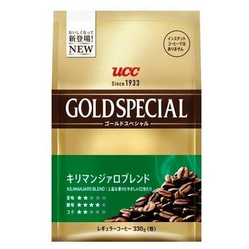 

Кофе молотый UCC Gold Special Kilimanjaro, 330 г