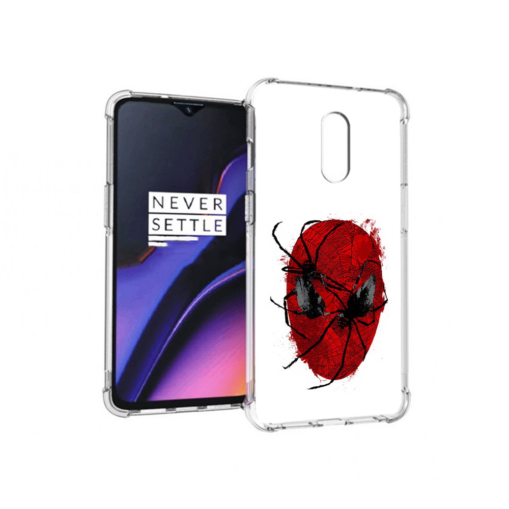 

Чехол MyPads Tocco для OnePlus 7 человек паук (PT227043.140.673), Прозрачный, Tocco