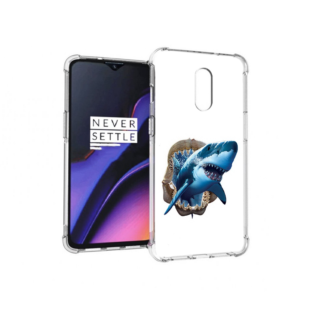 

Чехол MyPads Tocco для OnePlus 7 челюсти (PT227043.140.675), Прозрачный, Tocco