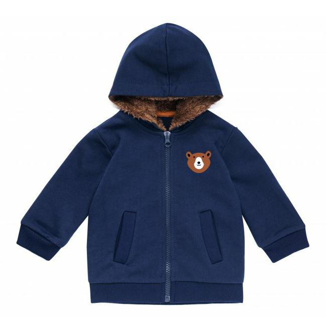 

Толстовка для мальчика Palloncino Arctic темно-синяя р 86, Синий