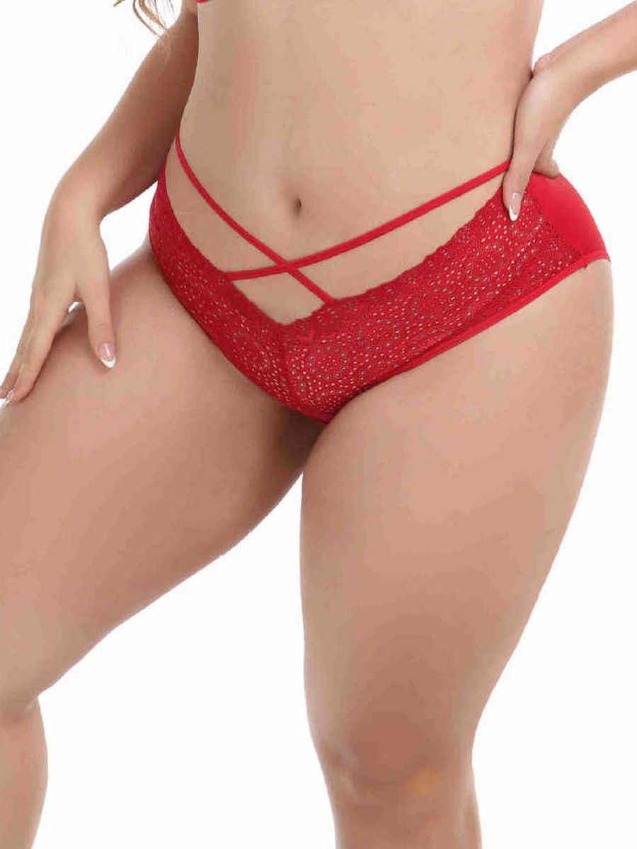 

Трусы женские Настроение женщины T00017 красные 5XL, Красный, T00017