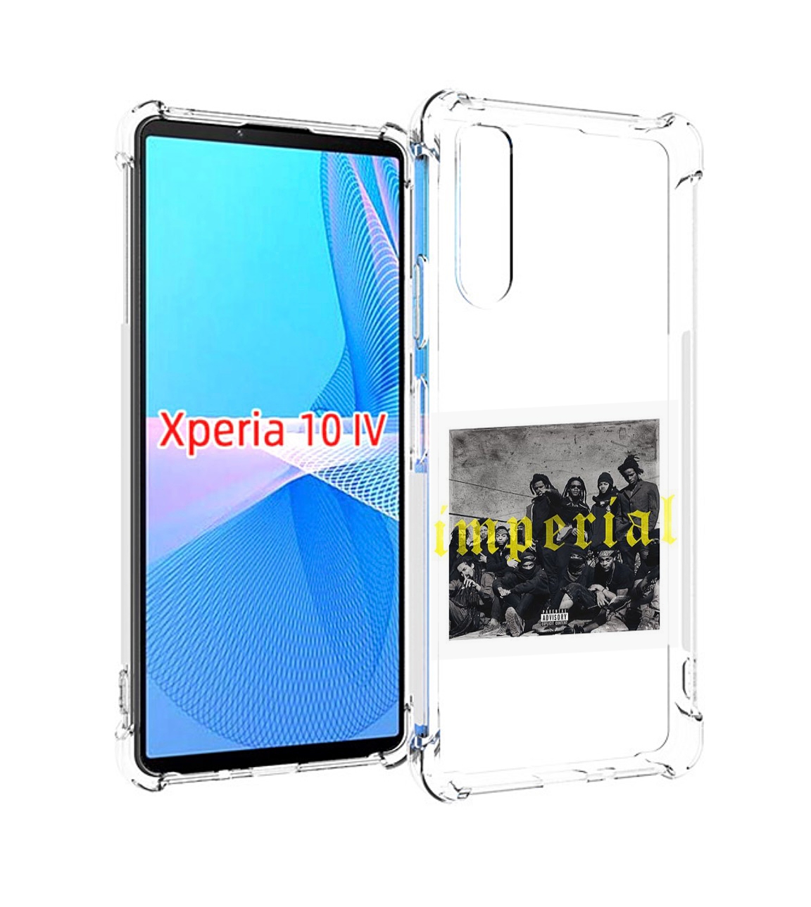 

Чехол MyPads Denzel Curry - Imperial для Sony Xperia 10 IV (10-4), Прозрачный, Tocco