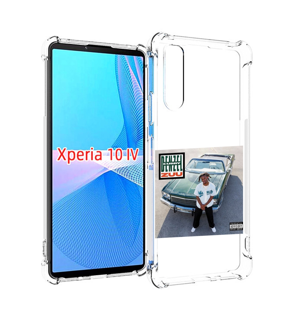 

Чехол MyPads Denzel Curry - ZUU для Sony Xperia 10 IV (10-4), Прозрачный, Tocco