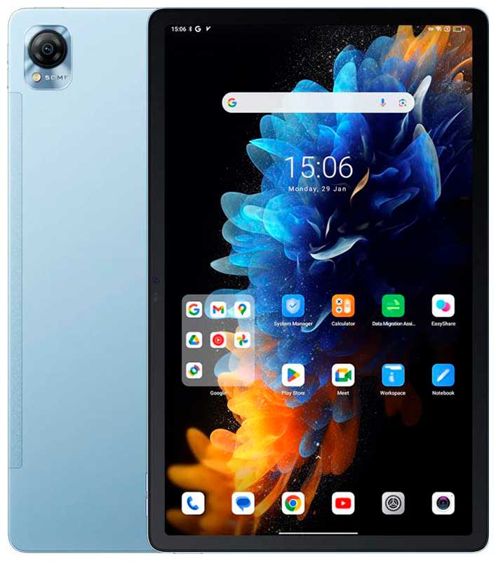 

Планшет Blackview MEGA 1, LTE 8/256 голубой, MEGA 1