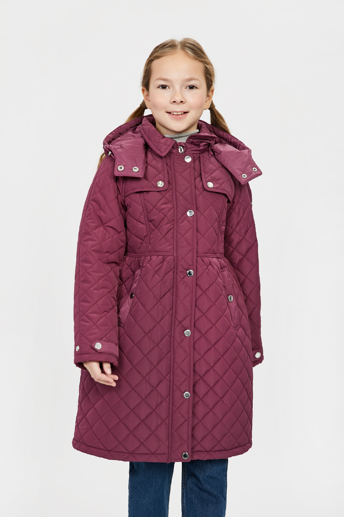 фото Куртка baon bk031005 цв. фиолетовый р.134