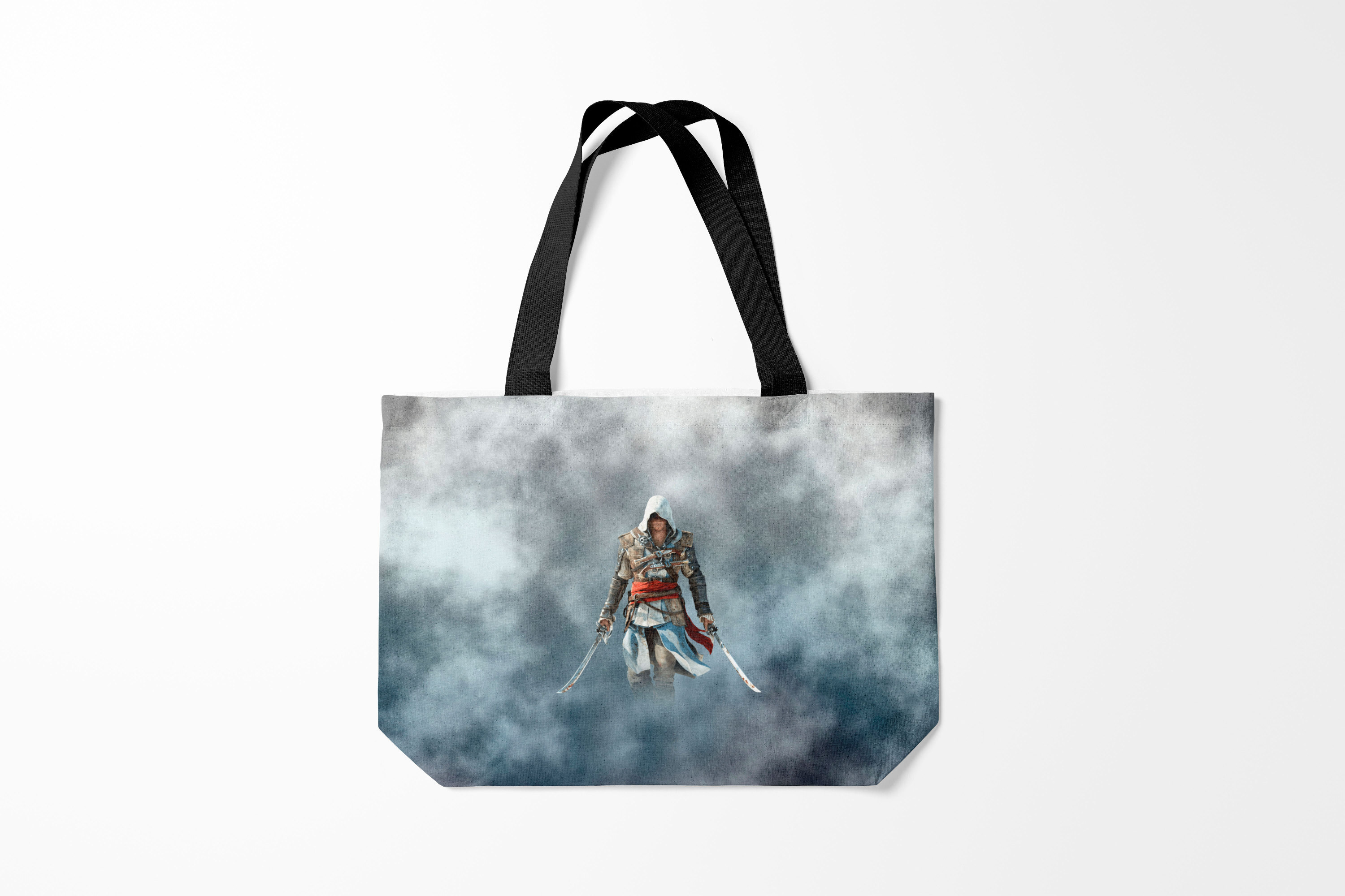 

Сумка шoппер унисекс Burnettie ASSASSINS CREED CREED., серый, ASSASSINS CREED CREED.