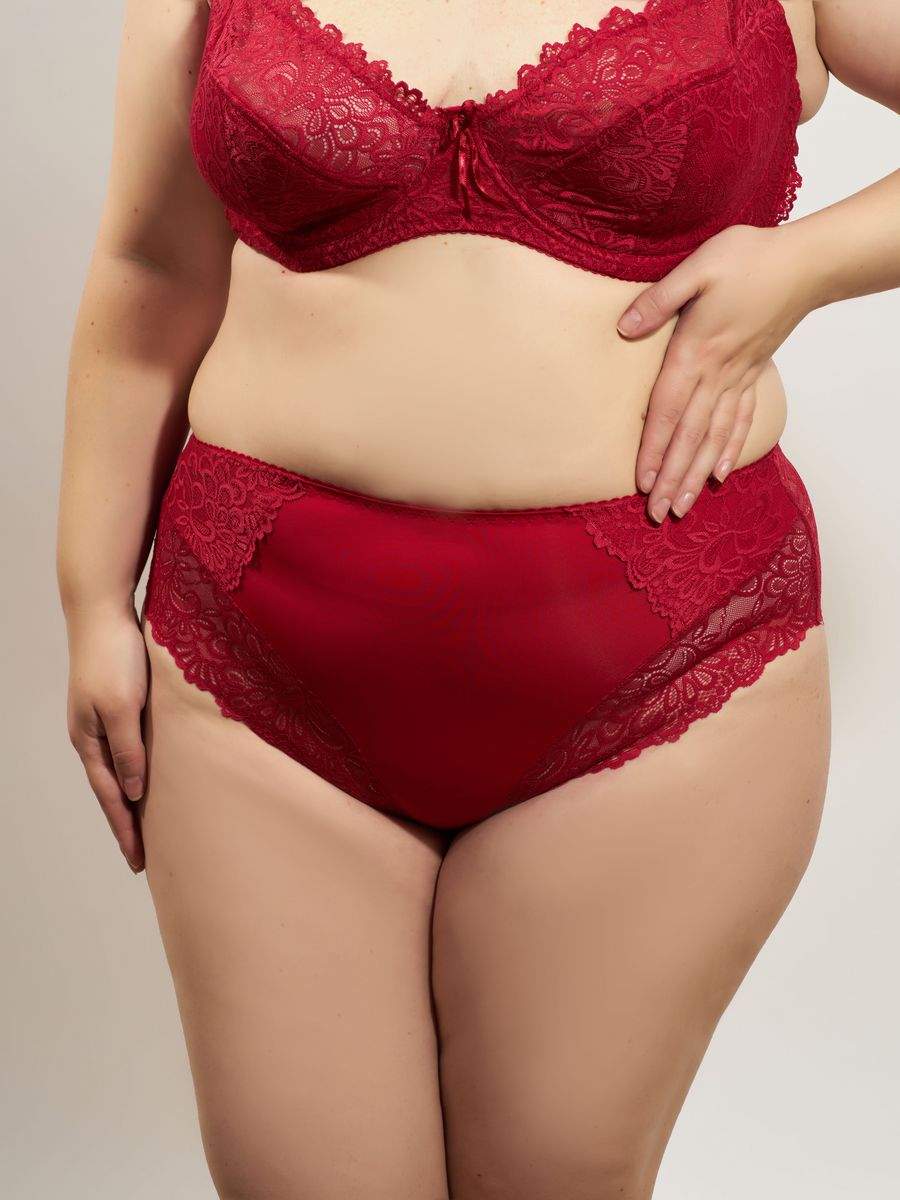 

Трусы женские Настроение женщины T00023 красные 4XL, Красный, T00023