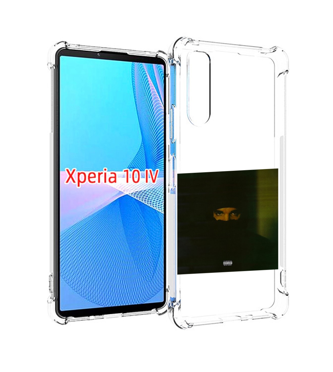 

Чехол MyPads Drake - Dark Lane Demo Tapes для Sony Xperia 10 IV (10-4), Прозрачный, Tocco