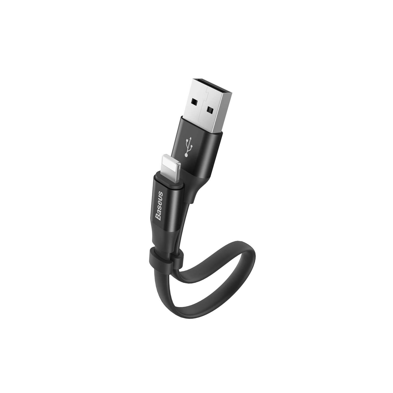 

Кабель lightning - usb Baseus CALMBJ-B01 0.23 м черный, CALMBJ-B01