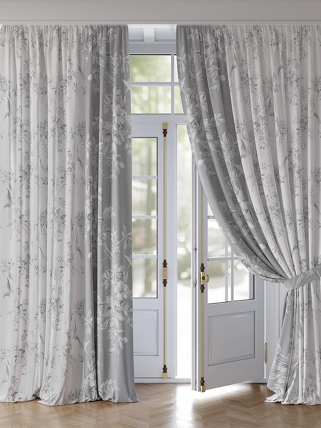 

Комплекты штор AT HOME Луисвил высота 320 см, ширина 220 см, Белый, 962027
