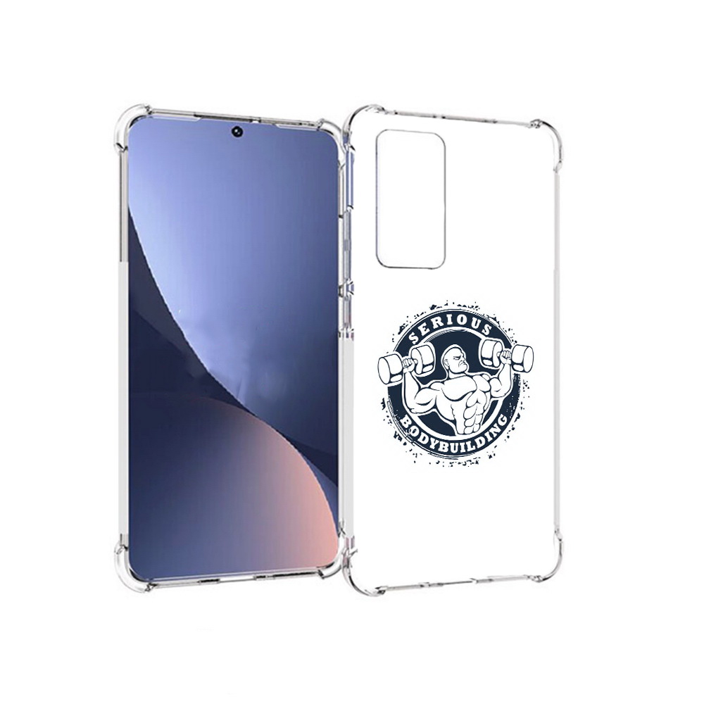 

Чехол MyPads Tocco для Xiaomi 12 бодибилдинг воля к победе (PT226952.288.231), Прозрачный, Tocco