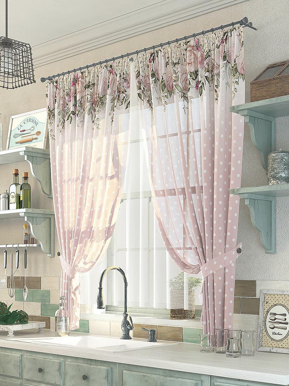 

Комплекты штор AT HOME Кеори высота 180 см, ширина 150 см, Бежевый, 976022