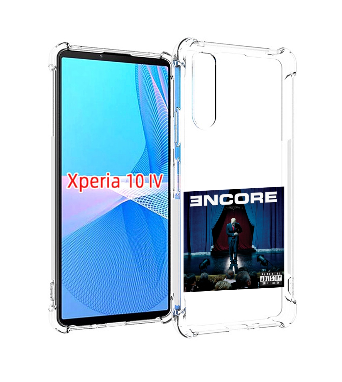 

Чехол MyPads Encore для Sony Xperia 10 IV (10-4), Прозрачный, Tocco